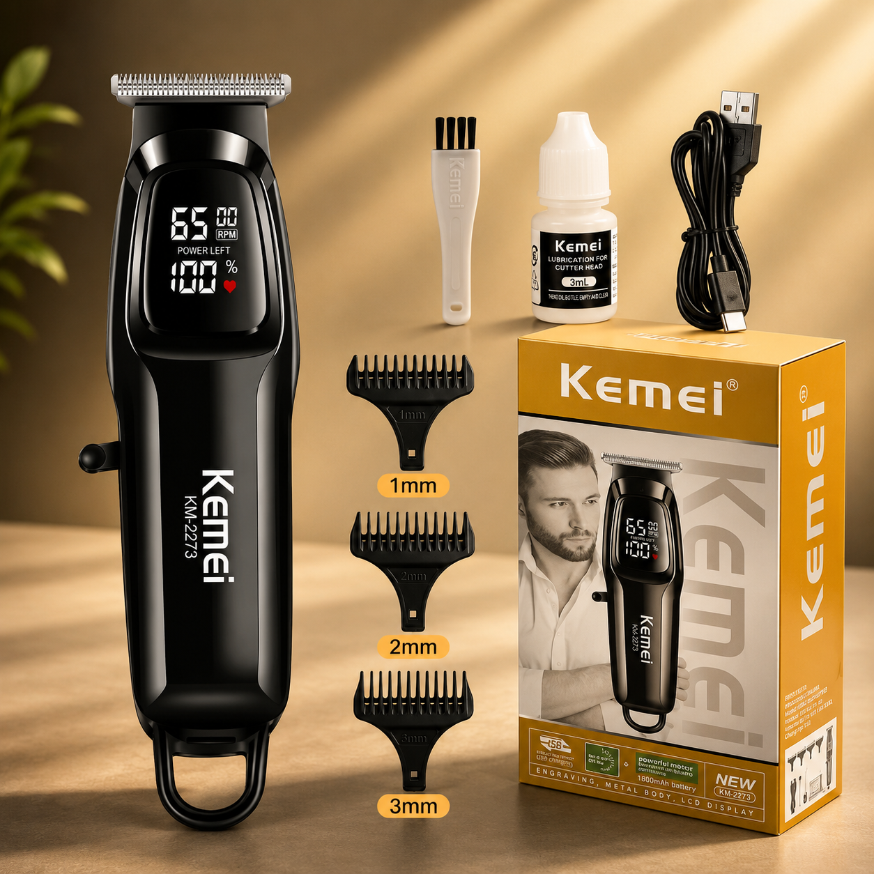 Kemei KM -2273 Professional Hair Trimmer