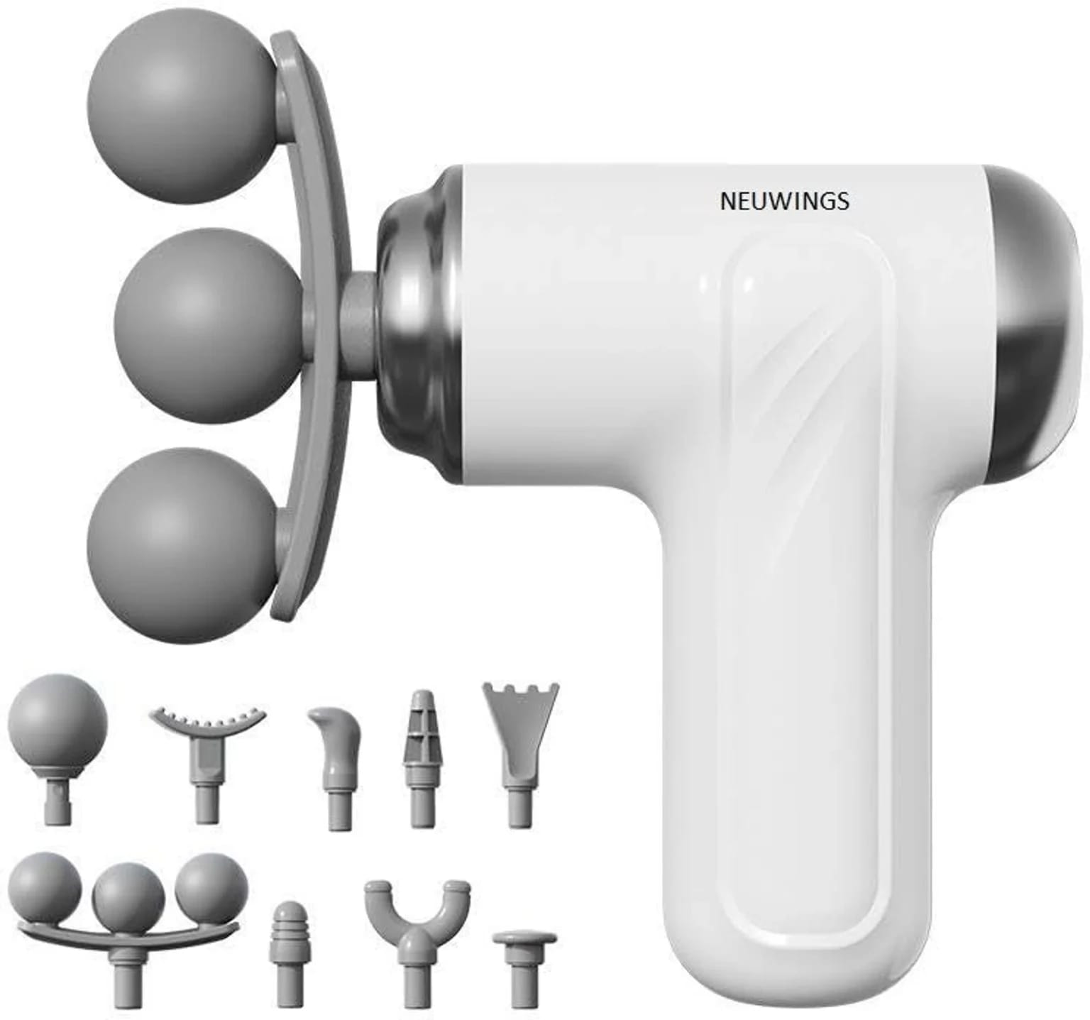 3 Head Body Massage Gun